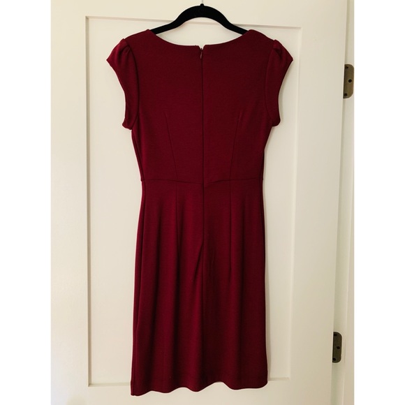 Wine Red French Connection Dress - NWT - Size 4 - Picture 5 of 5